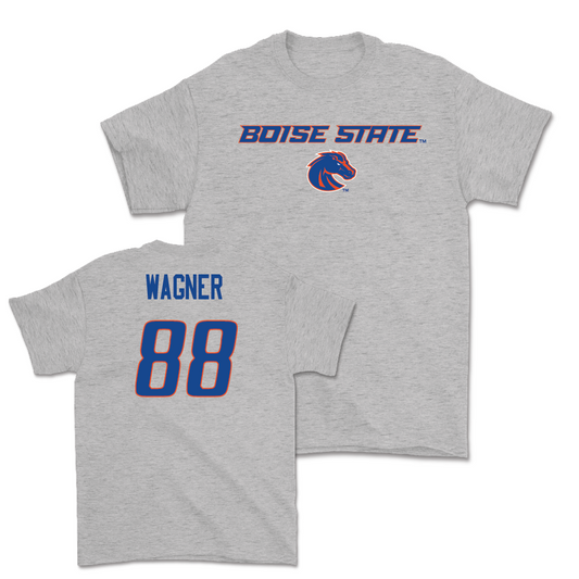 Boise State Football Sport Grey Classic Tee - Matt Wagner Youth Small