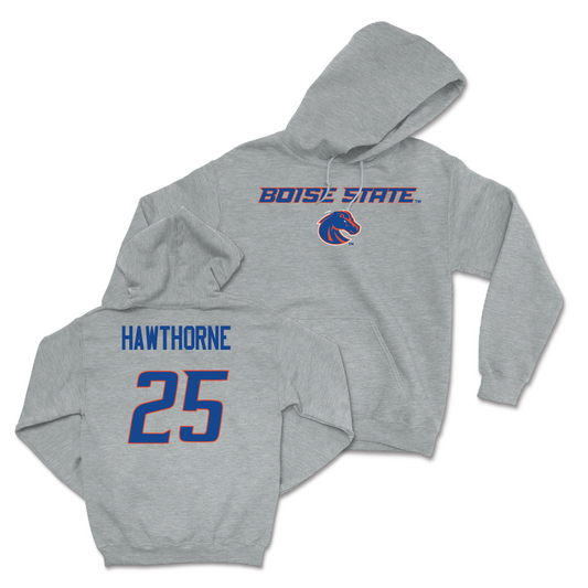Boise State Football Sport Grey Classic Hoodie - Nick Hawthorne Youth Small