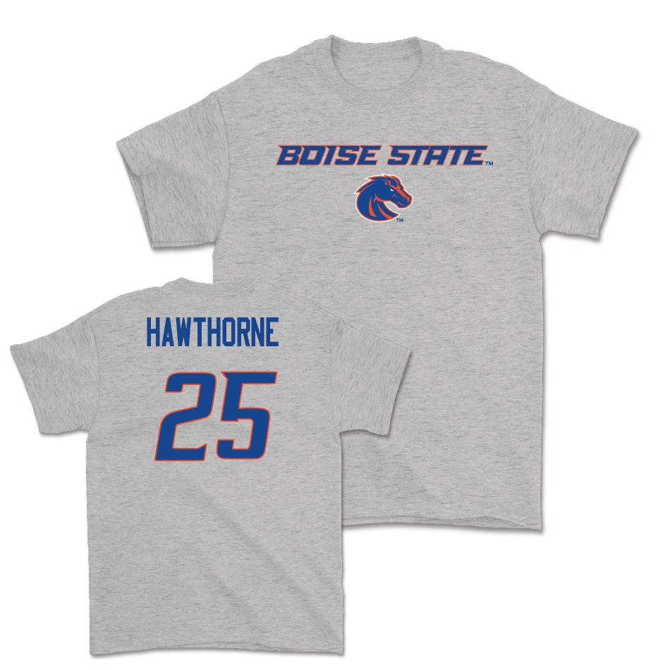 Boise State Football Sport Grey Classic Tee - Nick Hawthorne Youth Small
