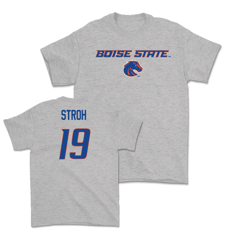 Boise State Softball Sport Grey Classic Tee - Skylar Stroh Youth Small