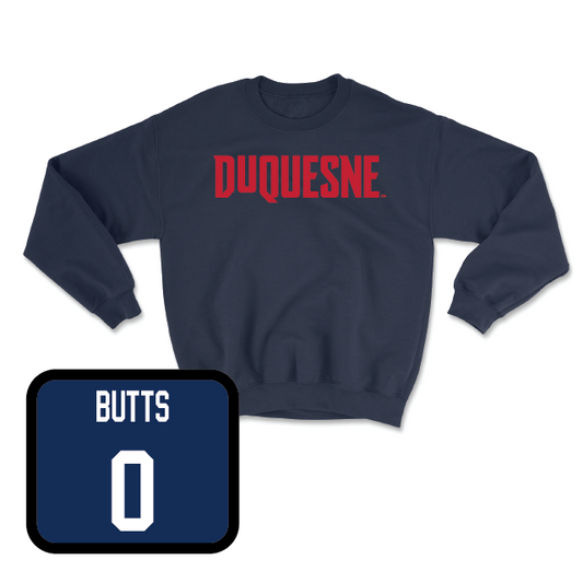Duquesne Football Navy Duquesne Crew - Taj Butts