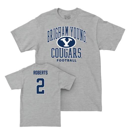 BYU Football Sport Grey Classic Tee - Chase Roberts Small