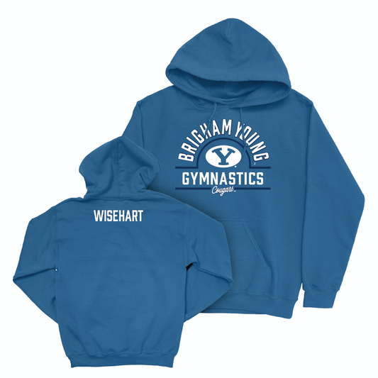 BYU Women's Gymnastics Royal Arch Hoodie - Emily Wisehart Small