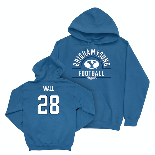 BYU Football Royal Arch Hoodie - Tanner Wall Small