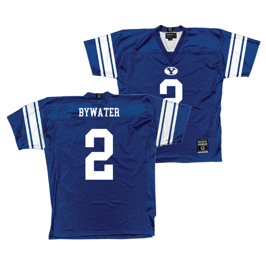 BYU Football Royal Jersey - Ben Bywater