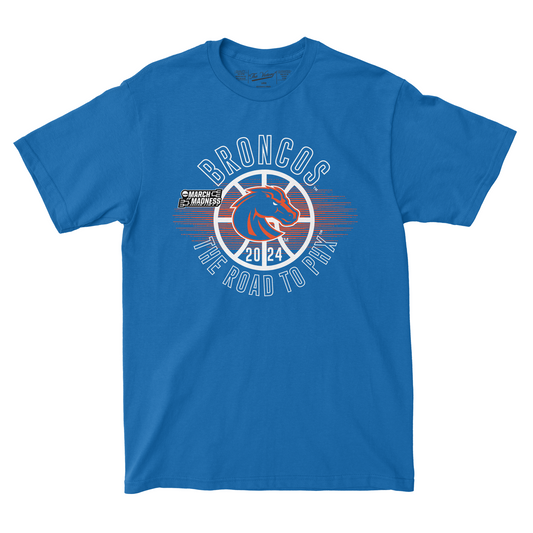 Boise State MBB Road to PHX T-shirt by Retro Brand