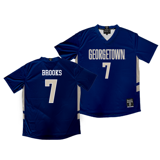 Georgetown Women's Lacrosse Navy Jersey - Tessa Brooks