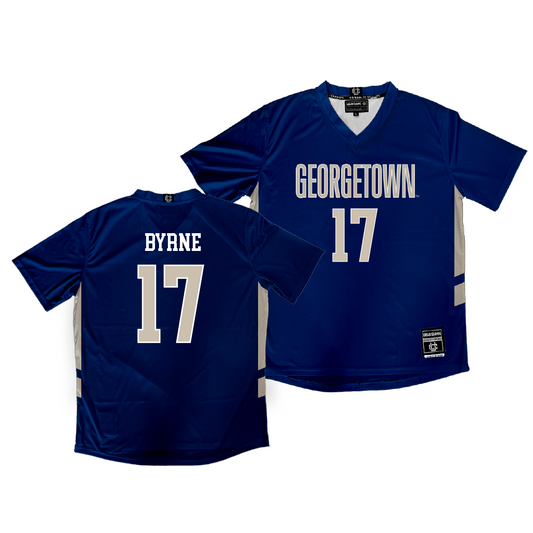 Georgetown Women's Lacrosse Navy Jersey - Molly Byrne