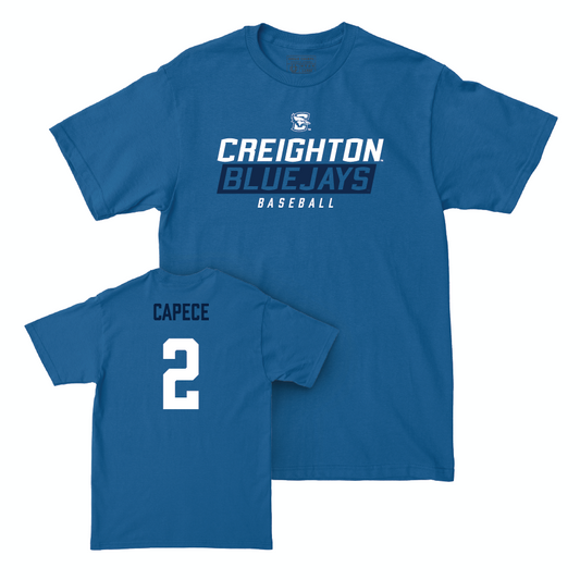 Creighton Baseball Blue Bluejays Tee  - Connor Capece