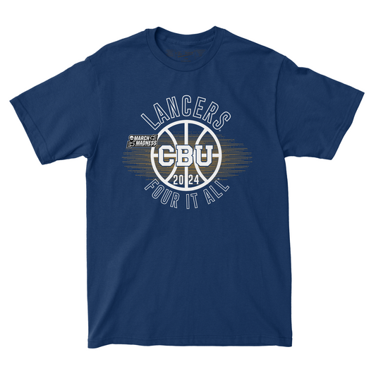 Cal Baptist WBB Four it all T-shirt by Retro Brand