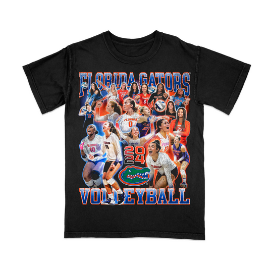 EXCLUSIVE RELEASE: 2024 Florida Volleyball Black Team Tee