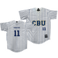 CBU Baseball White Jersey   - Josiah Chavez