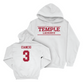 Temple Women's Lacrosse White Classic Hoodie  - Mia Ciancio