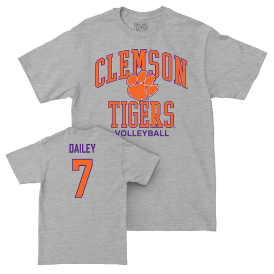 Clemson Women's Volleyball Sport Grey Classic Tee - Azyah Dailey Small
