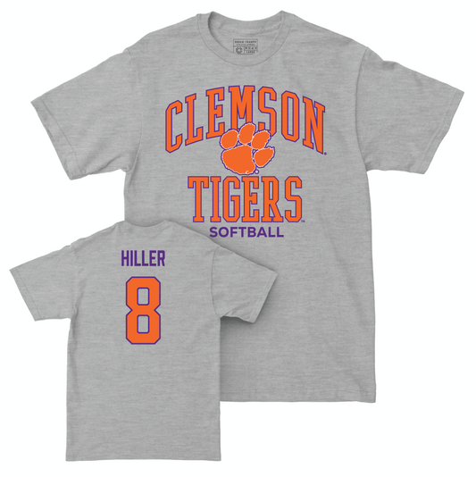 Clemson Softball Sport Grey Classic Tee - Grace Hiller Small