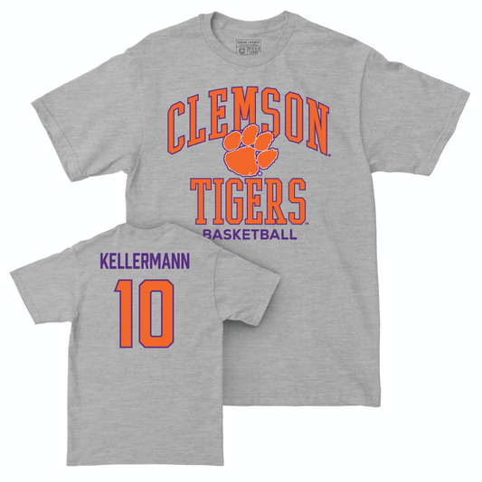 Clemson Women's Basketball Sport Grey Classic Tee - Kylee Kellermann Small