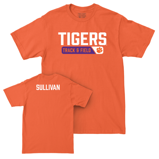 Clemson Men's Track & Field Orange Staple Tee - Trey Sullivan Small