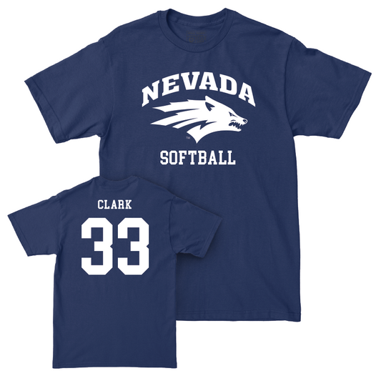 Nevada Softball Navy Staple Tee  - Madison Clark
