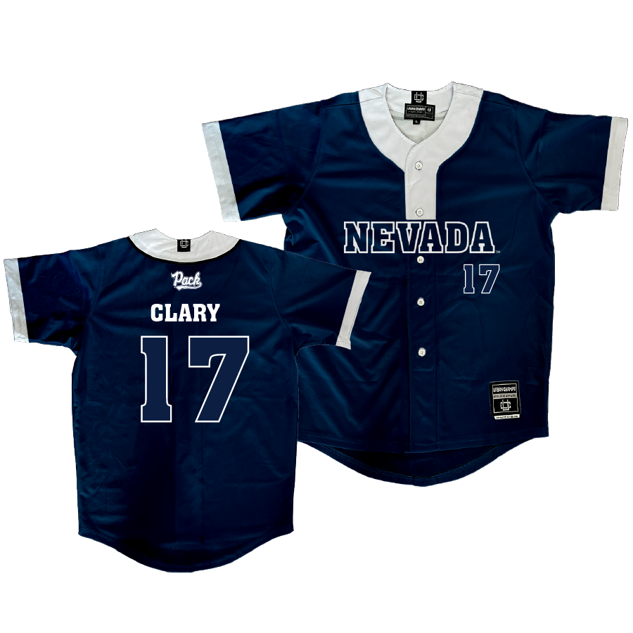 Nevada Softball Navy Jersey  - Tyra Clary