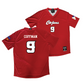Louisiana Women's Soccer Red Jersey - Kylar Coffman | #9