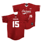 Louisiana Softball Vintage Red Jersey - Laney CVintage Redeur | #15