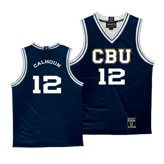CBU Women's Basketball Navy Jersey - Nae Nae Calhoun | #12