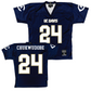 UC Davis Football Navy Jersey - Jeremiah Chukwudobe | #24