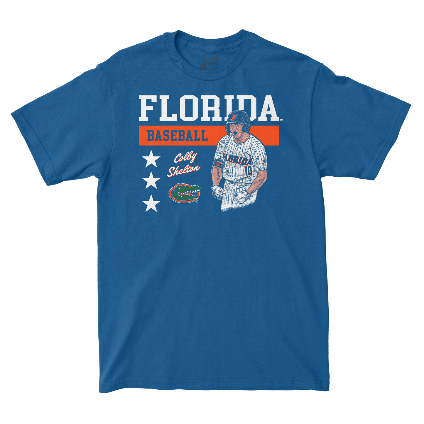 EXCLUSIVE RELEASE: Colby Shelton Cartoon Blue Tee