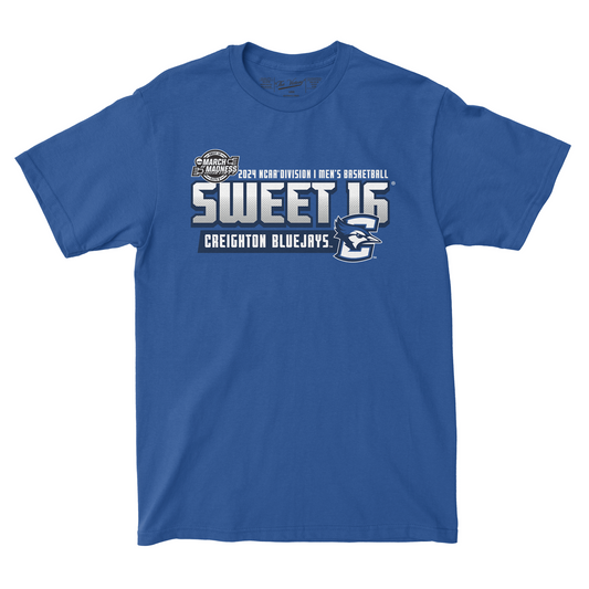 Creighton MBB 2024 Sweet Sixteen T-shirt by Retro Brand