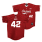 Louisiana Softball Vintage Red Jersey - Mihyia Davis | #42