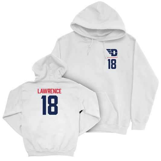 Dayton Football White Logo Hoodie - Bennett Lawrence Youth Small