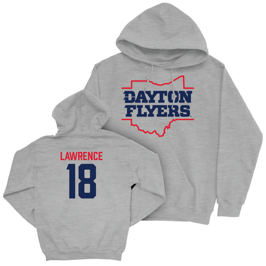 Dayton Football Sport Grey State Hoodie - Bennett Lawrence Youth Small