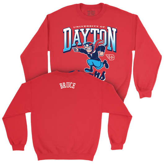 Dayton Men's Tennis Red Rudy Crew - Connor Bruce Youth Small