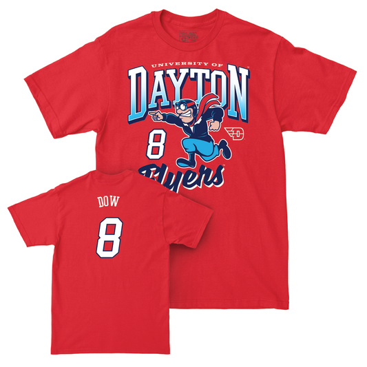Dayton Football Red Rudy Tee - Cole Dow Youth Small