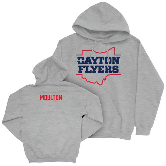 Dayton Women's Cross Country Sport Grey State Hoodie - Hannah Moulton Youth Small
