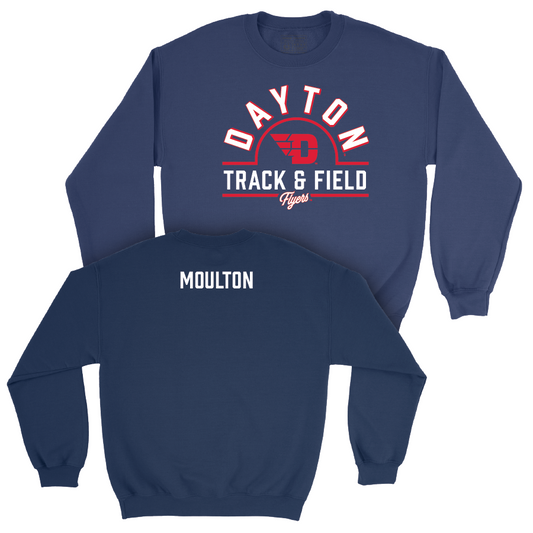 Dayton Women's Cross Country Navy Arch Crew - Hannah Moulton Youth Small