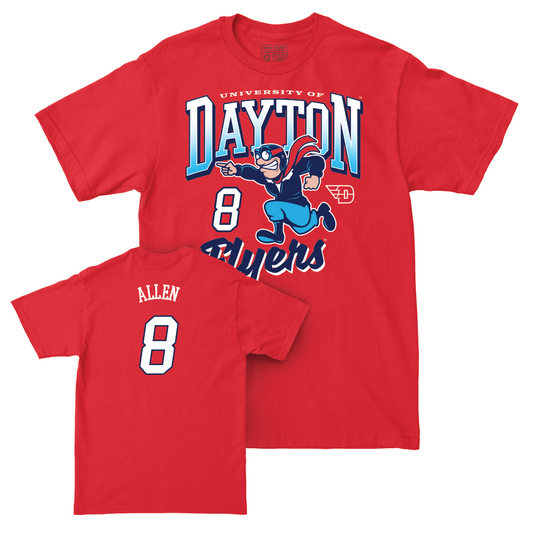 Dayton Men's Basketball Red Rudy Tee - Marvel Allen Youth Small
