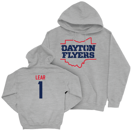Dayton Women's Basketball Sport Grey State Hoodie - Nayo Lear Youth Small
