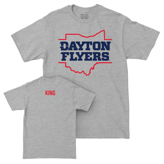 Dayton Women's Rowing Sport Grey State Tee - Paige King Youth Small