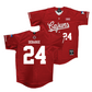 Louisiana Baseball Red Vintage Jersey - Kyle DeBarge | #24
