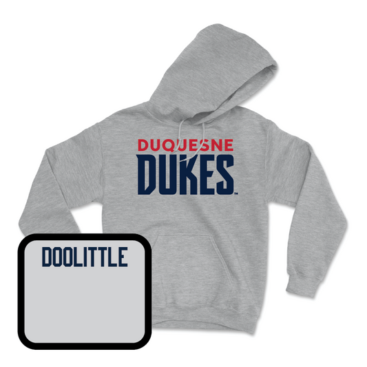 Duquesne Swim & Dive Sport Grey Lock Hoodie  - Morgan Doolittle