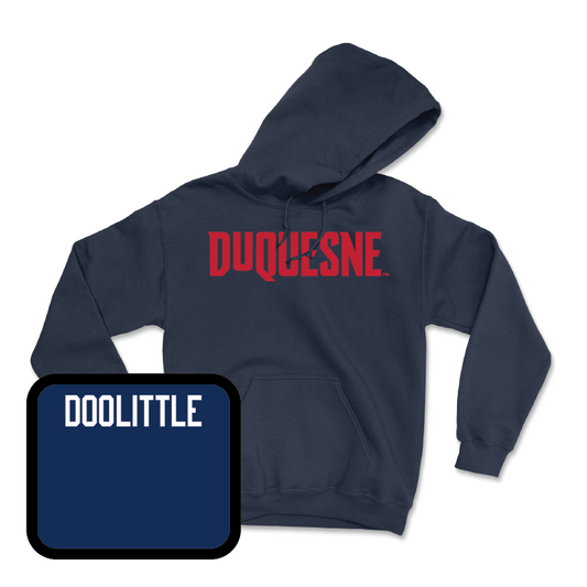 Duquesne Swim & Dive Navy Duquesne Hoodie  - Morgan Doolittle
