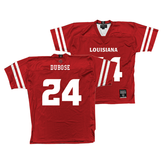 Louisiana Football Red Jersey - Lorenzell Dubose | #24