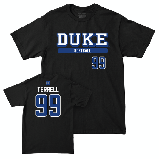 Duke Men's Basketball Black Classic Tee - Aleyah Terrell Small
