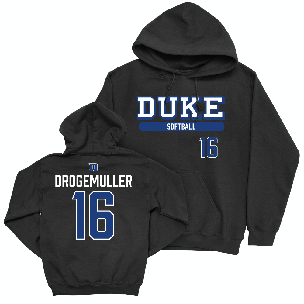 Duke Men's Basketball Black Classic Hoodie - Danielle Drogemuller Small