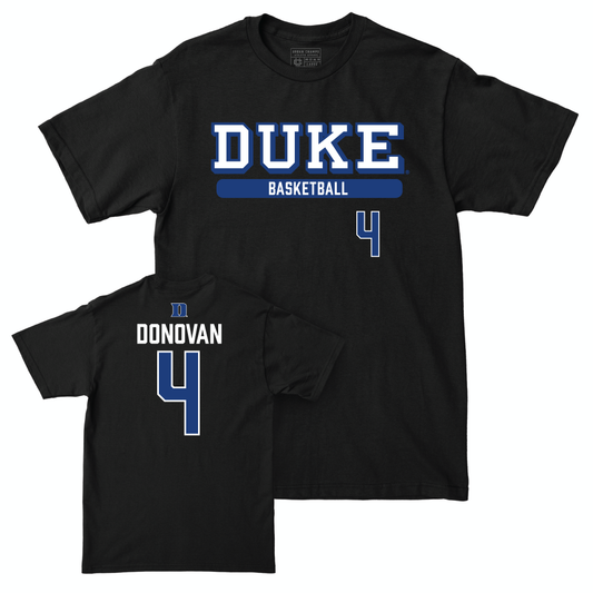 Duke Men's Basketball Black Classic Tee - Jadyn Donovan Small
