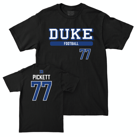 Duke Men's Basketball Black Classic Tee - Justin Pickett Small