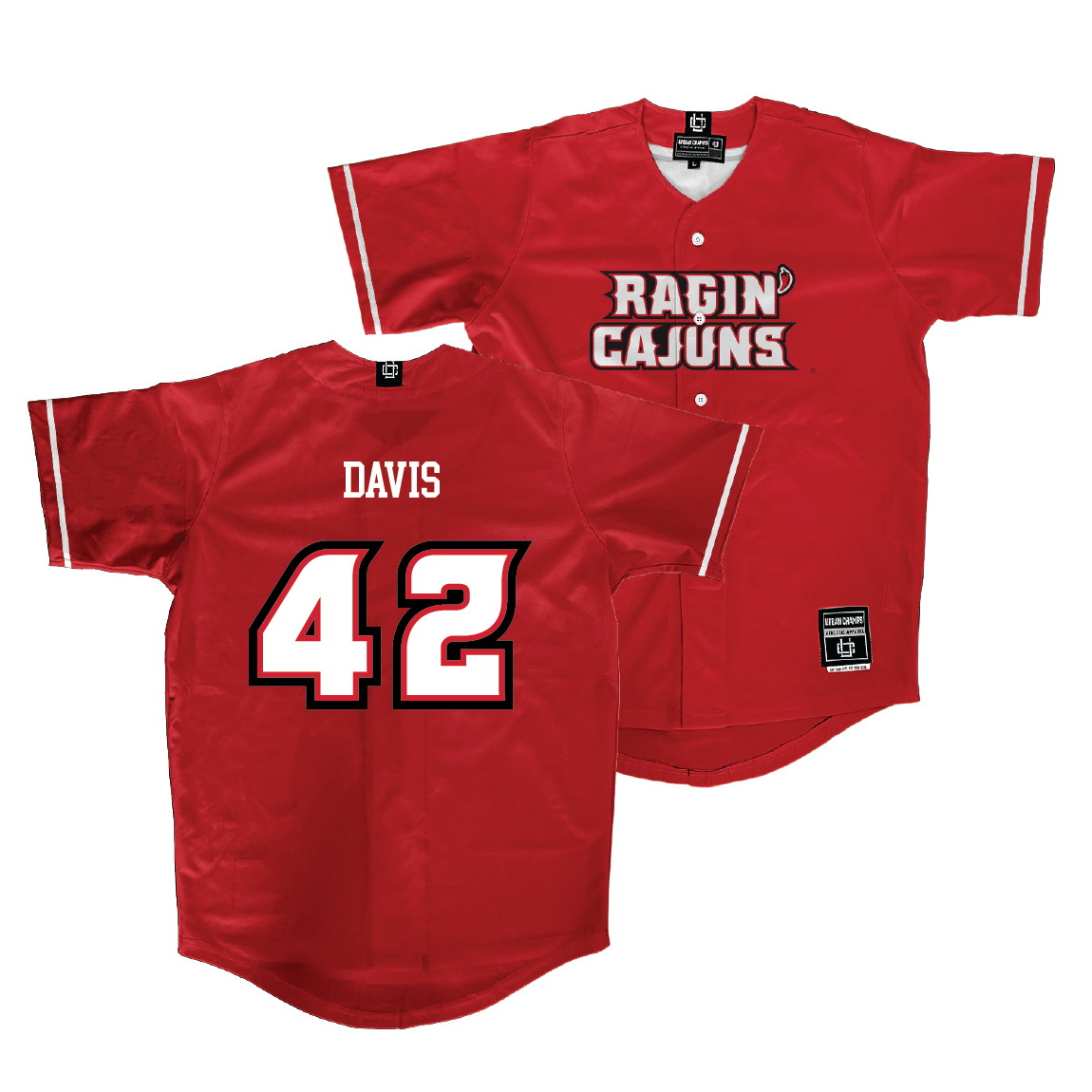 Louisiana Softball Red Jersey - Mihyia Davis | #42