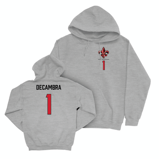Louisiana Women's Volleyball Sport Grey Logo Hoodie  - Siena DeCambra