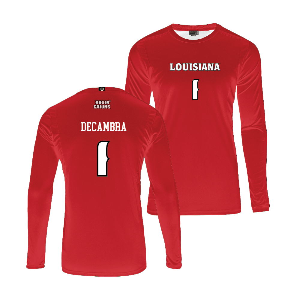Louisiana Women's Volleyball Red Jersey  - Siena DeCambra